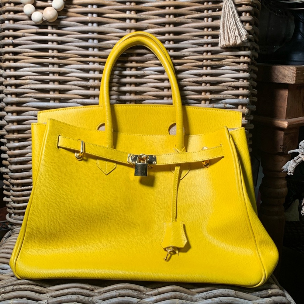 LEATHER BAG - Picture 1 of 8